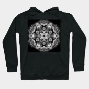 Magical black and white mandala 004 Hoodie